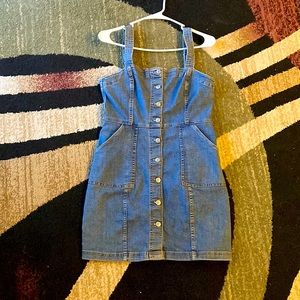 H&M Denim dress size small.